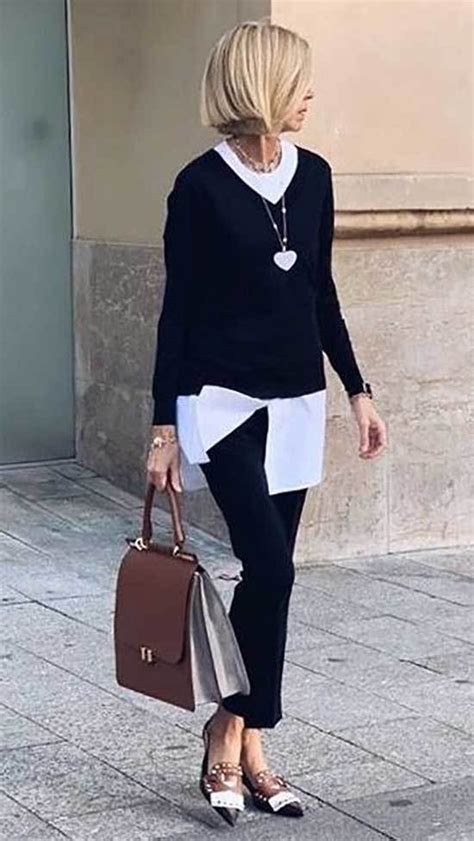 Minimalist And Casual Outfit For 50 Year Old Woman 40 Fashion Women
