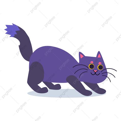 Purple Cat Clipart Png Images Cat Purple Start Cat Art Cat Day Cat