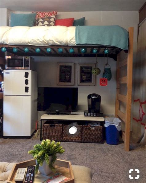 Dorm Room Loft Bed Ideas Onesilverbox