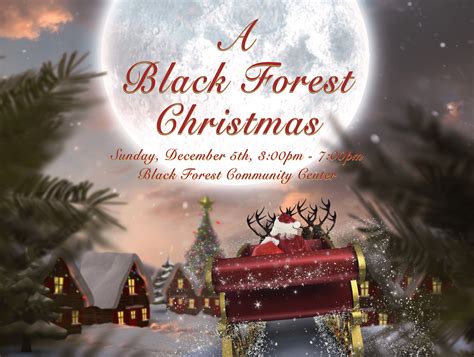 2021 A Black Forest Christmas We Are Black Forest