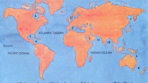 Pacific Ocean Location On World Map