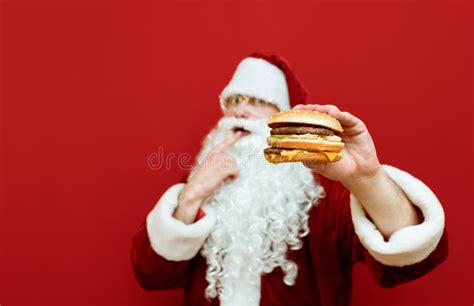 Big Fat Santa Claus Eating Stock Photos Free And Royalty Free Stock