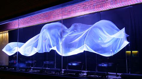 Installation Art Piece Wind Form Now Viewable By The Public At