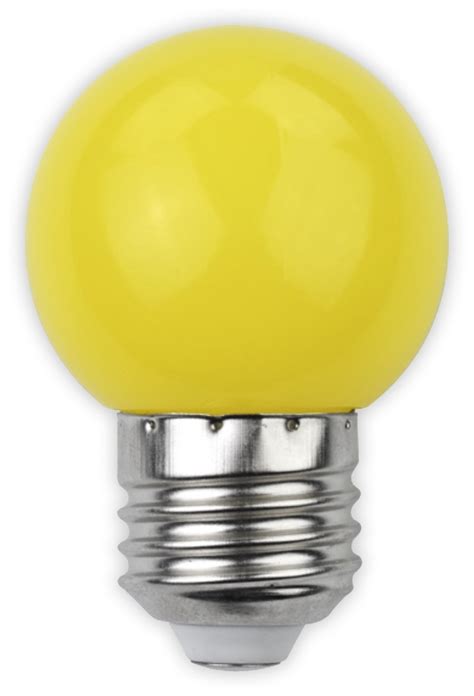 Decor Led Bulbs G45 1w E27 Yellow