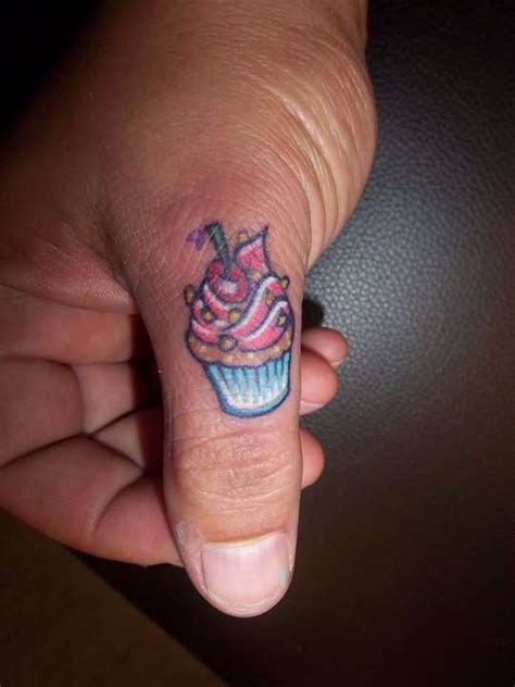 20 Cupcake Tattoo Images And Designs For Girls