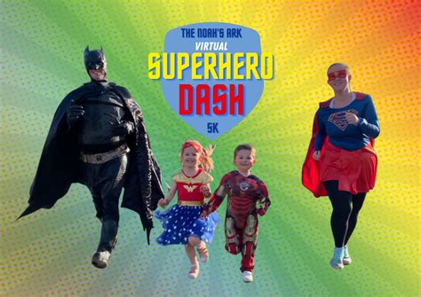 Virtual Superhero Dash Noahs Ark Childrens Hospital Charity