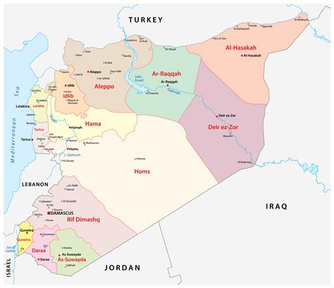 Syrian Arab Republic Maps And Facts World Atlas