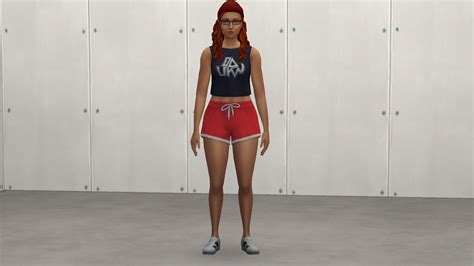 Mod The Sims Throwback Fit Baggy Shorts Recolor 13 Swatches No