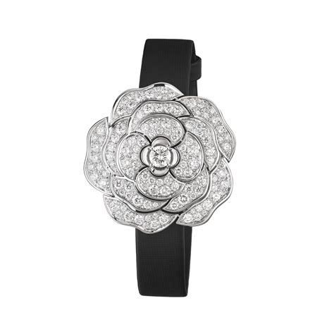 Camélia Jewelry Watch J11777 Chanel