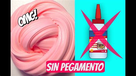 SLIME sin PEGAMENTO SIN LÍQUIDO DE LENTILLAS SIN BÓRAX SLIME QUE SÍ