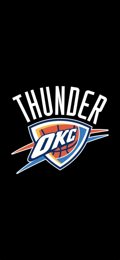 OKC Thunder Wallpaper iPhone Background Oklahoma City | Okc thunder, Thunder, Nba wallpapers