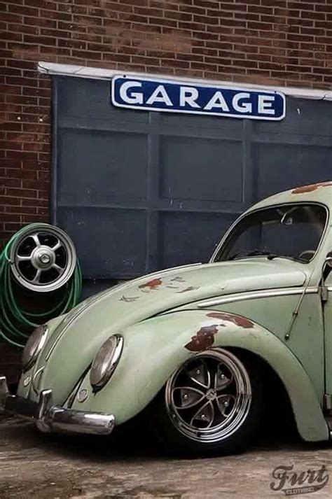♠ Volkswagon Bug Volkswagen Beetle Old Bug Kdf Wagen Rat Look