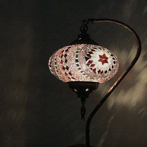 Turkish Moroccan Mosaic Gooseneck Table Bedside Lamp Etsy