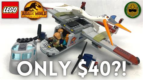 Lego Jurassic World Dominion 76947 Quetzalcoatlus Plane Ambush Review Youtube