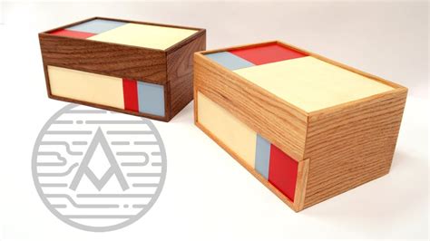 Bauhaus Artist Boxes Woodworking Youtube