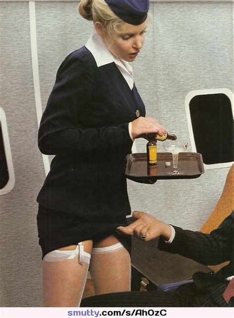 Flightattendant Stewardess Stockings Smutty Com