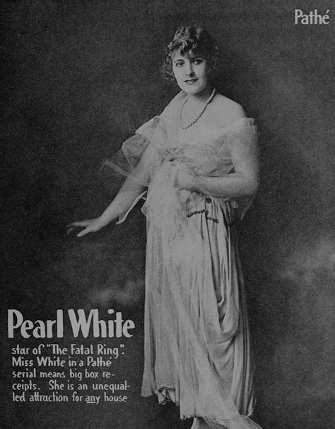 Pearl White ~ The Tragic Serial Queen