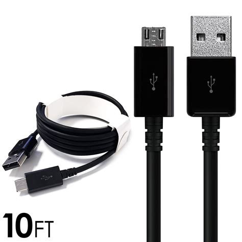 Micro Usb Cable Freedomtech Extra Long Android Charger Cable 10ft