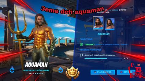 R Ussir Le D Fi De Nage Chronom Tr A Dirty Docks D Fi Aquaman Fortnite