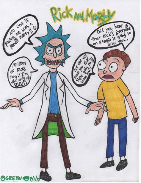 Learn How To Draw Both Rick And Morty Step By Step Guide With Pics