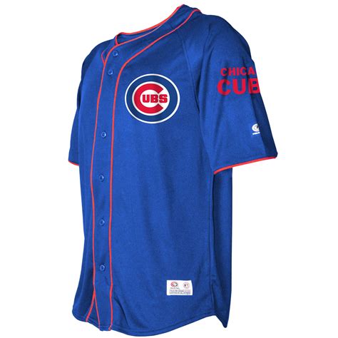 Mlb Chicago Cubs Adult Button Down Jersey