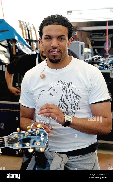 Craig David Performs On Stage At The Live 8 Concert The Biggest Event