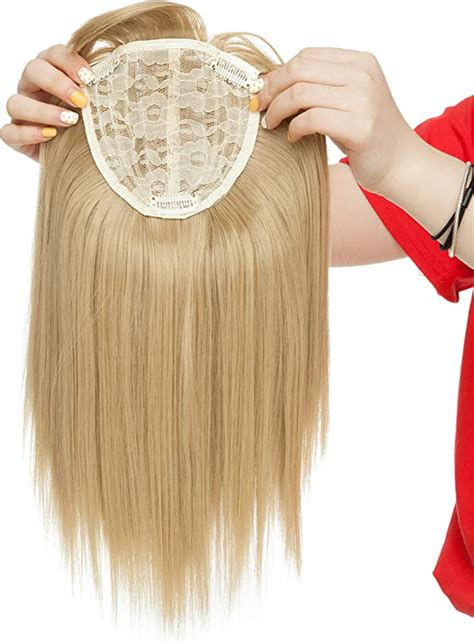 11 Inch Clip In Hair Toppers For Women Thin Hair Hair Loss Straight Hairpiece Invisible Toupee