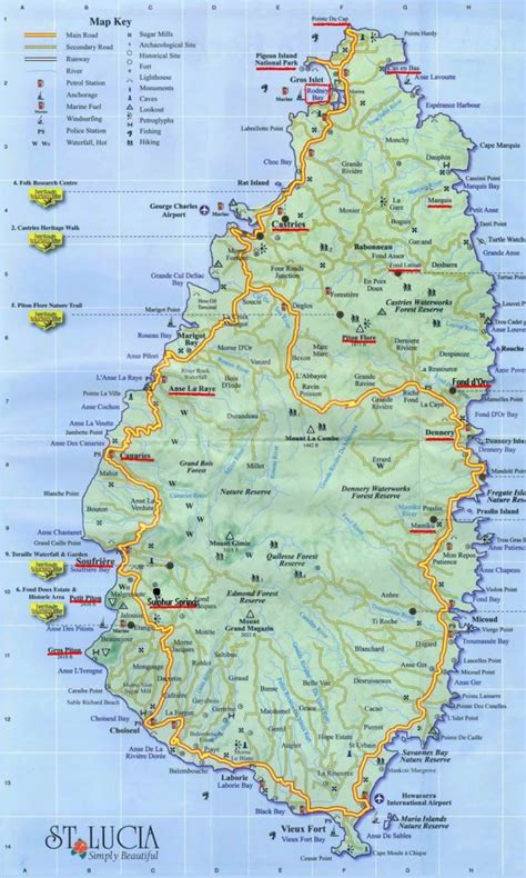 Saint Martin Wikipedia Printable Road Map Of St Maarten Free