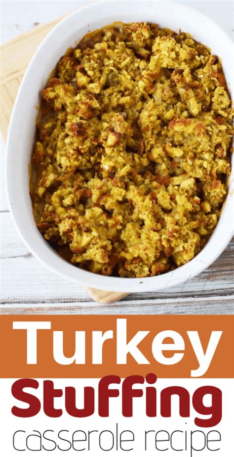 Turkey Casserole Recipe Easy To Make Turkey And Stuffing Casserole