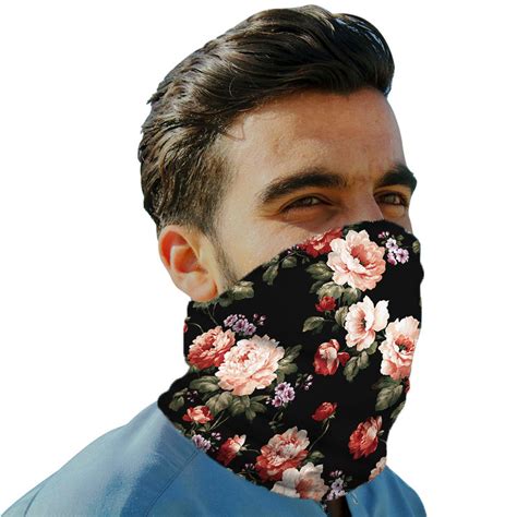 Unisex Headwear Seamless Face Cover Mouth Mask Neck Gaiter Lightweight Scarf EBay