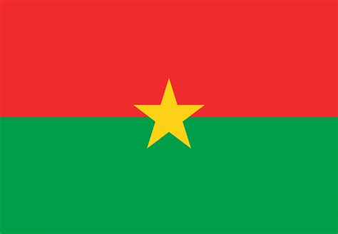 Bandera De Burkina Faso Banderas Y Soportes