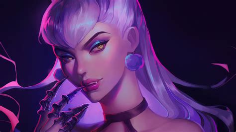 Evelynn Kda All Out Lol League Of Legends Game K Pc Hd Wallpaper Rare Gallery