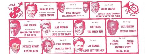 1965 Shady Grove Music Fair Program Flyer Gaithersburg Md Ebay
