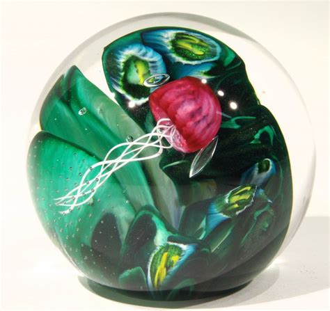 Gorgeous Art Glass Paperweight From Kelasa Glass Gallery On