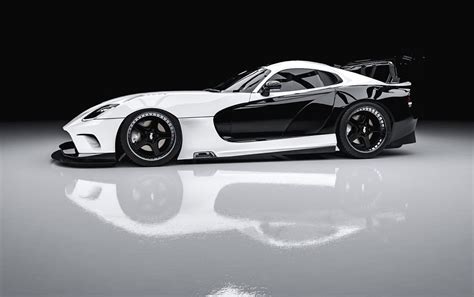 Vx Dodge Viper Widebody Looks Ready To Challenge Hans Veilside Rx 7 To