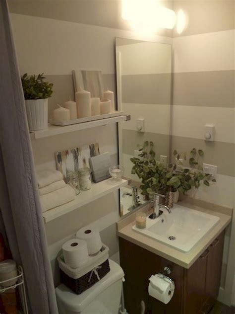 73 Cool Tiny Apartment Bathroom Decoration Ideas