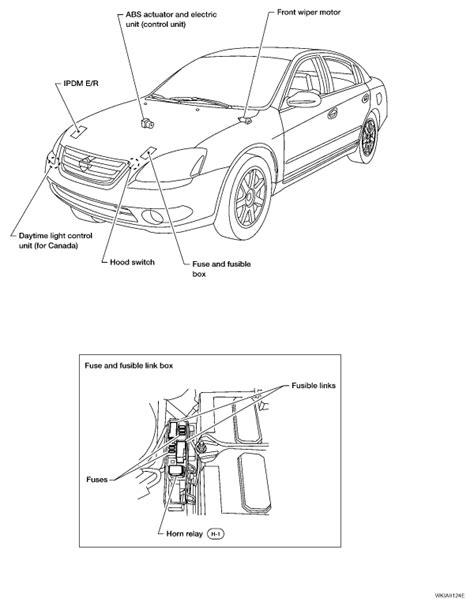 To gain access there are two locking mechanisms under the front of the seat. Where is the fuel pump relay located on a 2003 Nissian ...