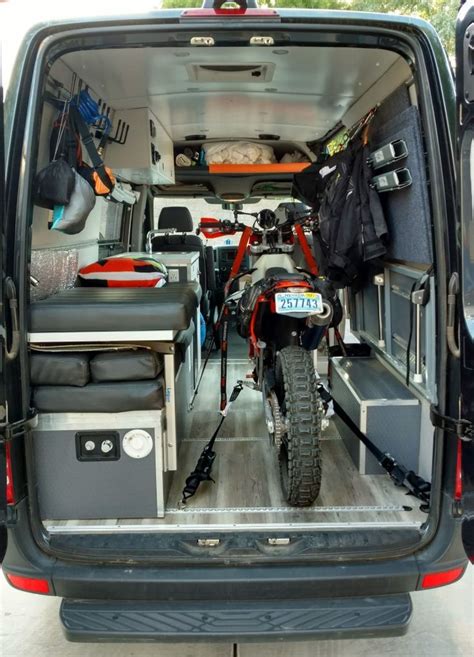 Sprinter Campervan Electrical System Overview Motorcycle Camping Van
