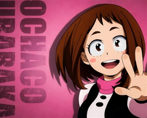 Ochako Uraraka Aesthetic Wallpapers Wallpaper Cave