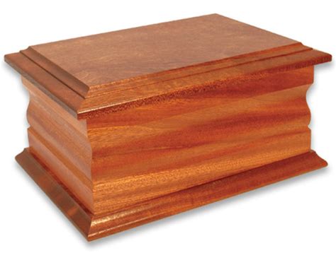 Double Ashes Casket Mahogany Casket J G Fielder And Son