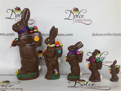 Chocolate Standing Bunnies Dolce Confections