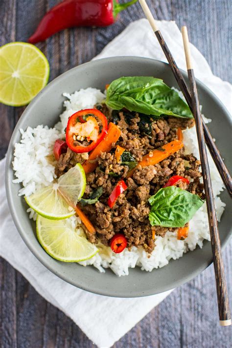 Quick Fix Meal Thai Basil Beef Slow Cooker Gourmet