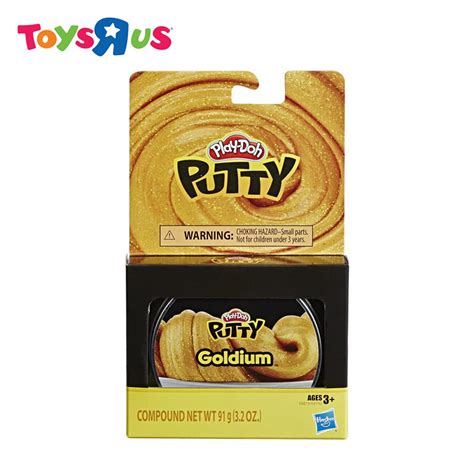 Play Doh Putty Single Tin Goldium Toys R Us