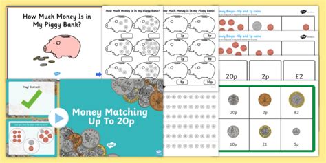 A challenging game in which you have to drag the digit cards to make the correct amount of money. British Money Games KS1