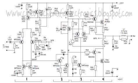 Please remember that always use original or good quality one transistor. Power Amplifier Class-A circuit - Electronic Circuit