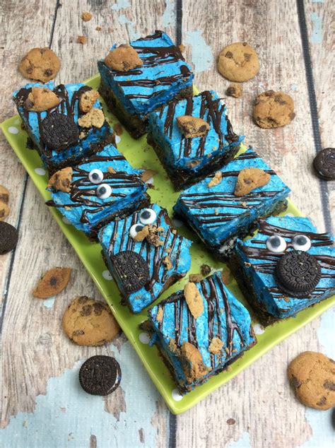 Cookie Monster Brownies Our Wabisabi Life