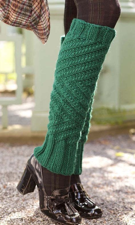 It can save money, and they can be made in any color or pattern that you like. Knitting Pattern for Zigzag Legwarmers - These Ribs with ...