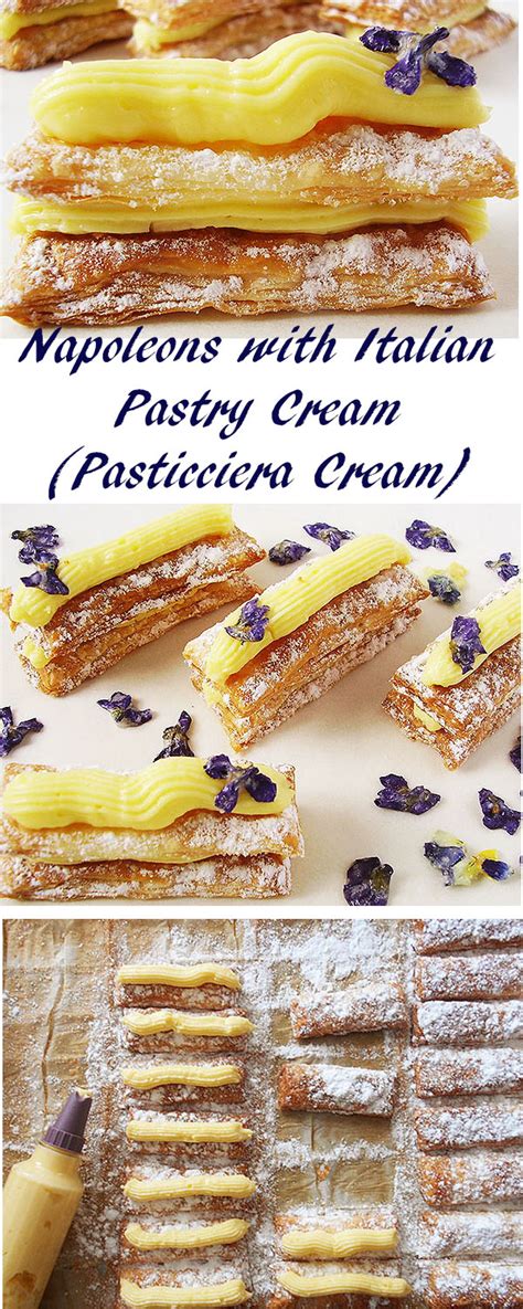 Pastry cream is a versatile sweet filling that is used in many types of desserts. Napoleons with Italian Pastry Cream (Pasticciera Cream ...