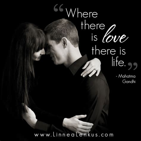 Love Is Life Inspirational Quote By Mahatma Gandhi