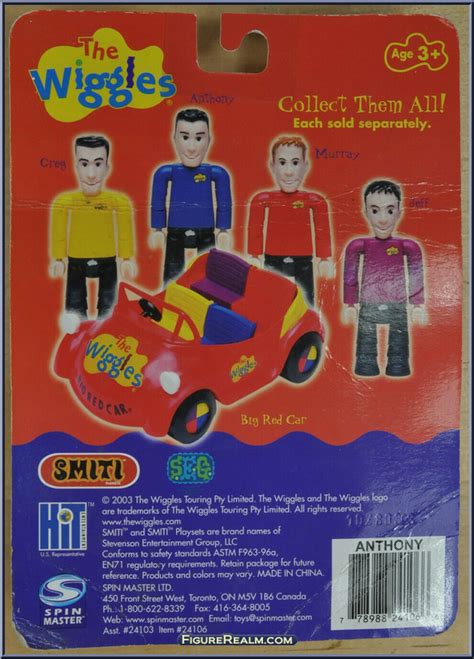 Anthony Wiggles Basic Series Spinmaster Action Figure